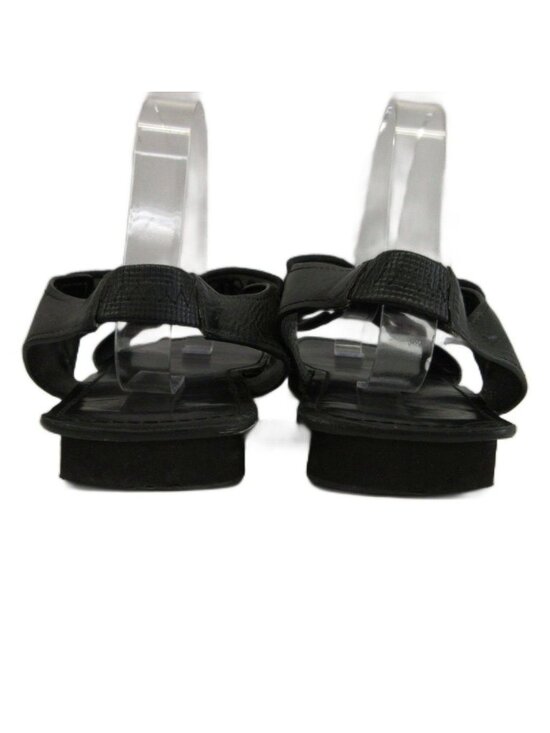 Loewe Jacquard Criss Cross Sandals Leather Anagram Logo Strap 42 Black main image 9